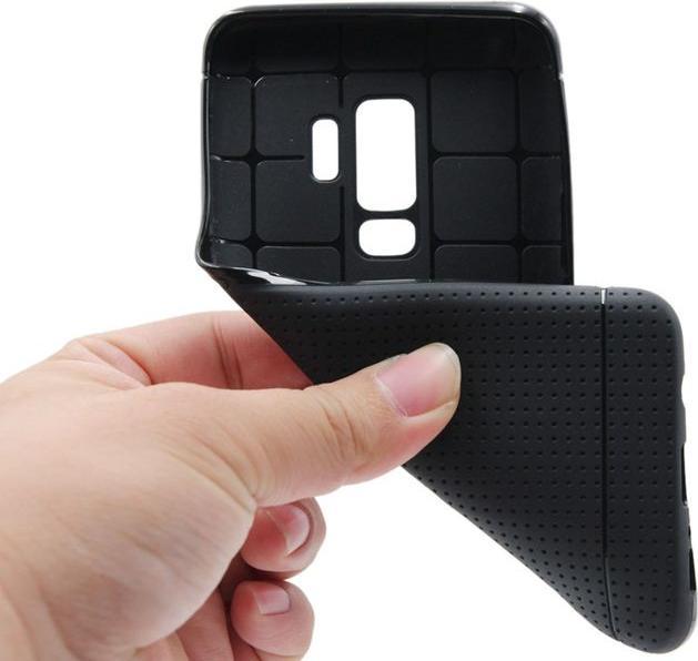 Produktbild Plastik Softcase Hülle mit Maschenmuster (Samsung Galaxy S9+)