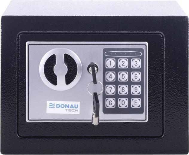 Donau Coffre-fort numérique manuel TECH, 230x170x170 mm, noir