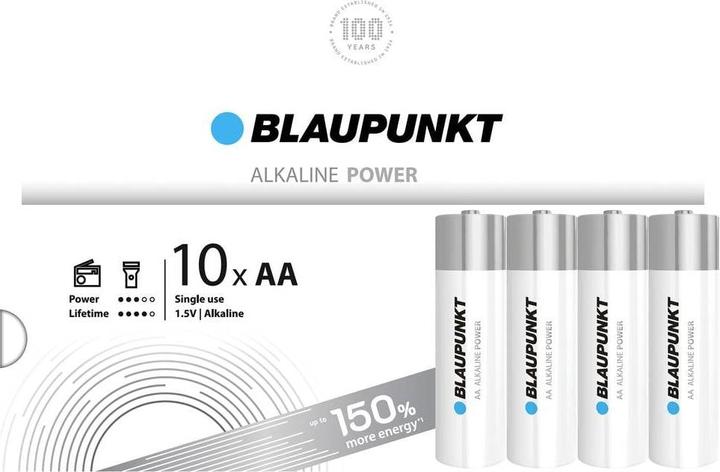 Actual product image Blaupunkt Mignon (AA) alkaline manganese battery 1.5 V 20 pcs. (10 pcs., AA)