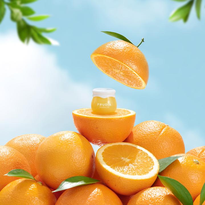 Actual product image Frudia Citrus Brightening Cream rozświetlający krem do twarzy 10g (10 ml, 24h cream)