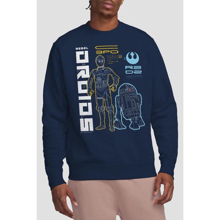 Immagine prodotto Star Wars Rebel Droids Felpa Adulto Unisex (L)
