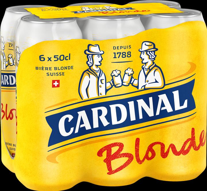 Actual product image Cardinal Blonde (6 x 50 cl)