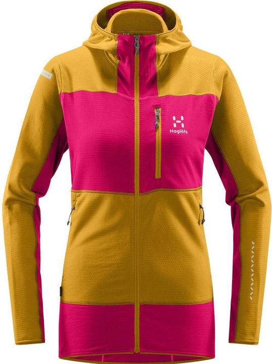 Immagine prodotto Haglöfs L.I.M Mid Fast Hood Donna Foglie d'autunno/ultra rosa (XL)
