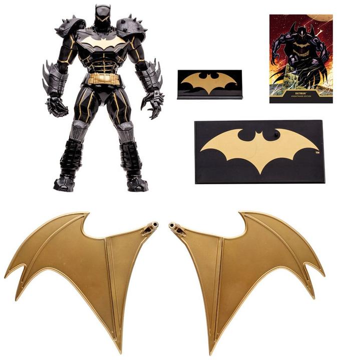 Actual product image McFarlane DC Multiverse figurine Batman (Hellbat) (Knightmare) (Gold Label) 18 cm