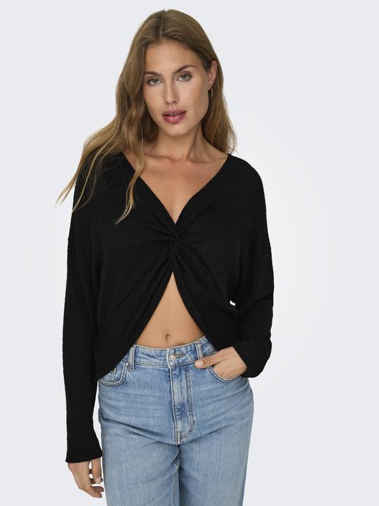 Actual product image Only Regular fit Round neck Low shoulder top Top Top (XS)