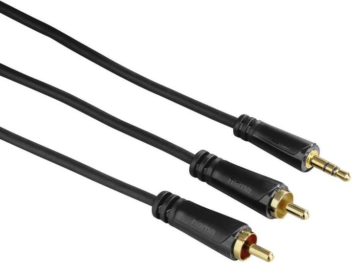 Immagine prodotto Hama Cavo Jack RCA (10 m, Connettore da 3,5 mm (AUX), Cinch)