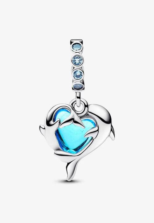 Image du produit Pandora Breloque Dauphins en Verre de Murano Bleu (Verre de Murano)