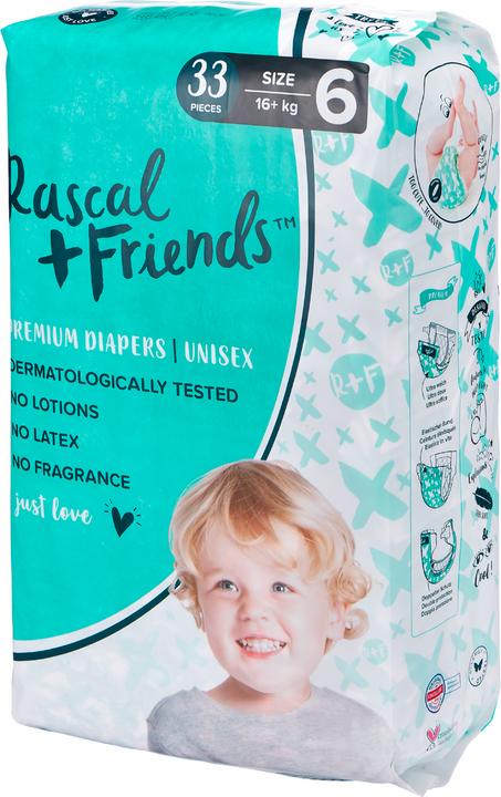 Produktbild Rascal+Friends Premium (Gr. 6, Tragepack, 33 Stück)