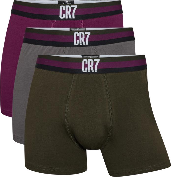 Green, Grey, Purple