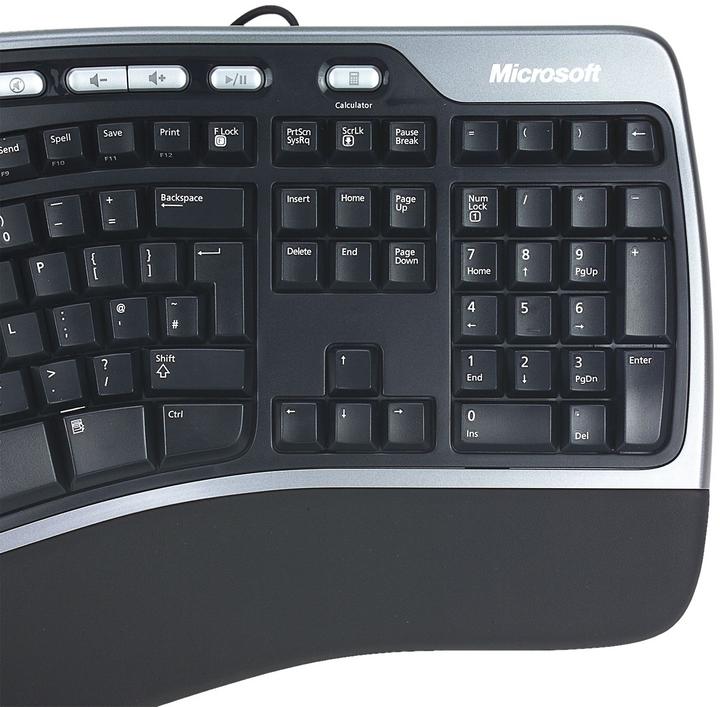 Produktbild Microsoft Natural Ergonomic Keyboard 4000 (CH, Kabelgebunden)