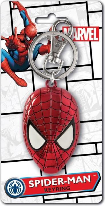 Actual product image Monogram Int. Marvel porte-clés métal Spider-Man Head
