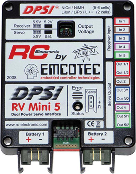 Image du produit Emcotec aiguillage de batterie dpsi rv mini 5