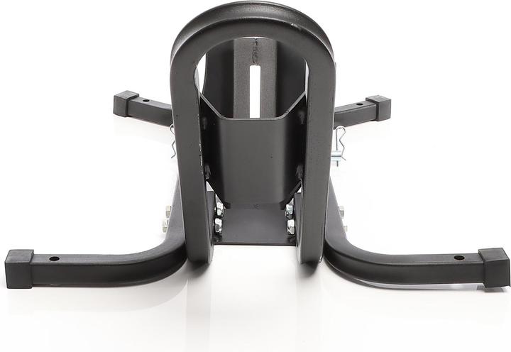 Actual product image XPOtool Motorcycle Front Wheel Chock 17-21” Tyres 90-130mm Motorbike Stand for Transport or Storage