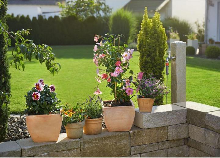 Produktbild Gardena Start Set Pflanztöpfe S (Tropfbewässerung Set)