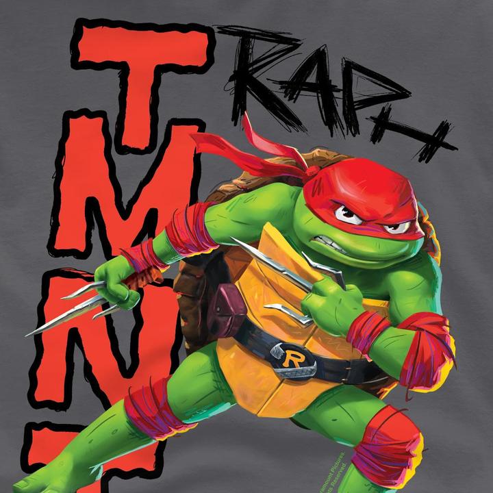 Immagine prodotto Teenage Mutant NT Mutant Mayhem Maglietta Raffaello Uomo (4XL)