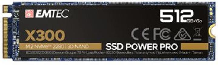 Immagine prodotto Emtec Power Pro X300 (512 GB, M.2 2280)