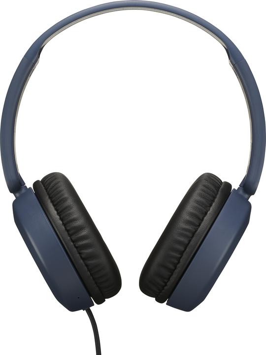 Actual product image JVC HA-S31M-A (on-ear, JA, blue colour (ANC, Cable)