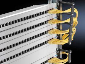 Actual product image Rittal Cable routing bars 19 inch attachment, 1U, 10 pc(s)