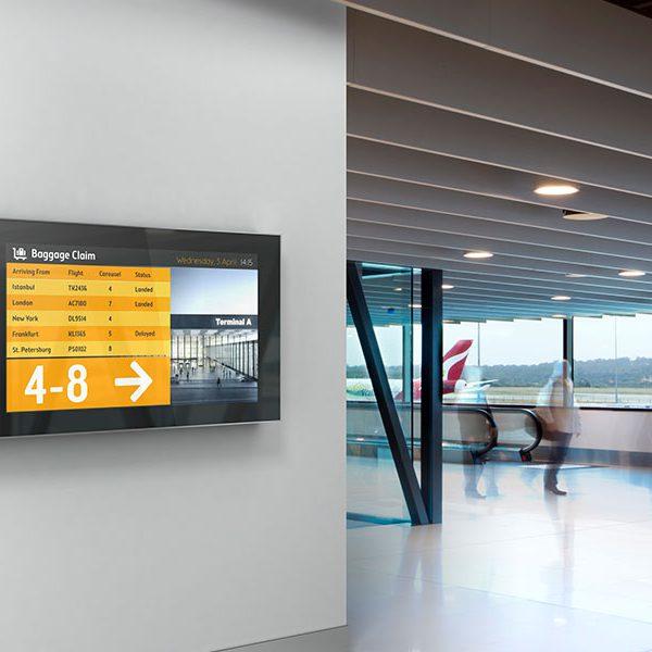 Actual product image DSS Monitor box Landscape, 55" screen, black (55")