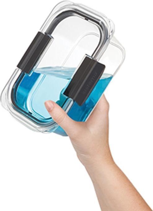 Actual product image Sistema Brilliance, Box, Rectangular, 0.92 L, Black, Transparent, New Zealand, 200 mm (0.92 l)