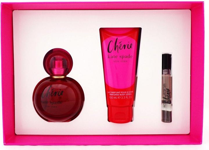 Image du produit Kate Spade Cherie 3 Pièces Eau De Parfum Coffret Cadeau pour Femmes Spray Femmes (Set parfum)