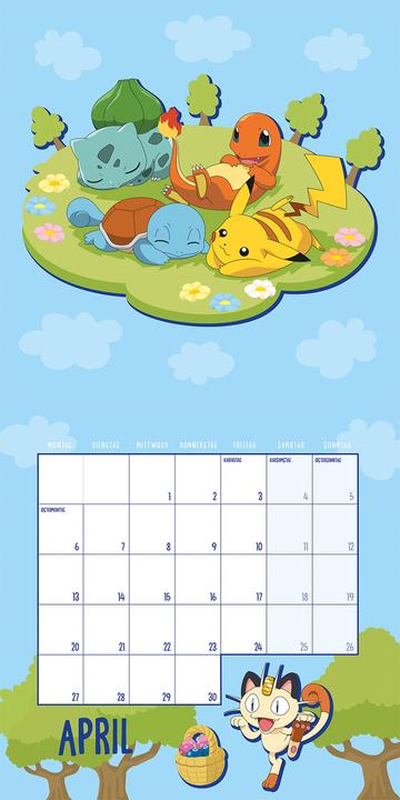 Actual product image Panini Pokémon: Kalender 2026 (German)