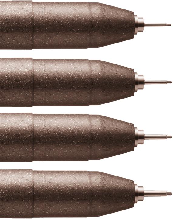 Actual product image Copic Multiliner Sepia Set, 4 pieces assorted (Sepia, 4 x)