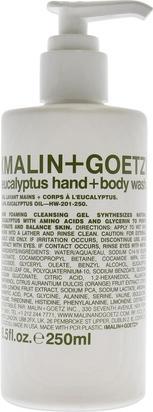 Actual product image Malin+Goetz MALIN + GOETZ Eucalyptus Hand + Body Wash Natural Hydrating Soap Cleansing and Purifying for All Ski (Liquid soap, 1000 ml)