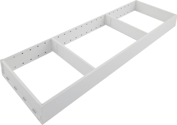 Blum Ambia-Line drawer frame wide - 572x200x50mm, matt silk white steel