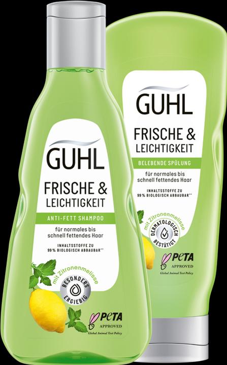 Actual product image Guhl Frische & Leichtigkeit (250 ml, Liquid shampoo)