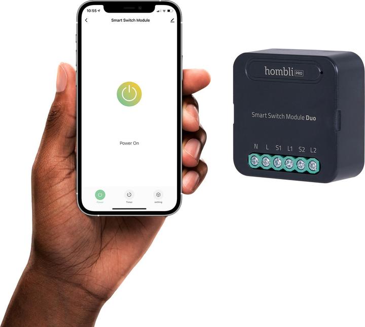Produktbild Hombli Smart Switch Module Duo (Schaltaktor)