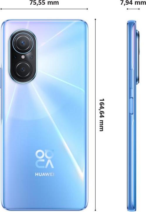 Produktbild Huawei Nova 9 SE (128 GB, Pearl White, 6.78", Dual SIM, 108 Mpx, 4G)