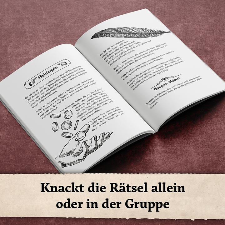 Produktbild Nucleo Fabian:Das Rätselbuch des Graf Dracula: (Deutsch)