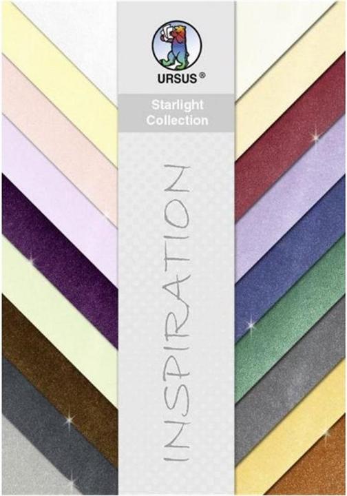 Immagine prodotto Ursus Carta glitterata 200 g/m2 (200 g/m², 18 x)