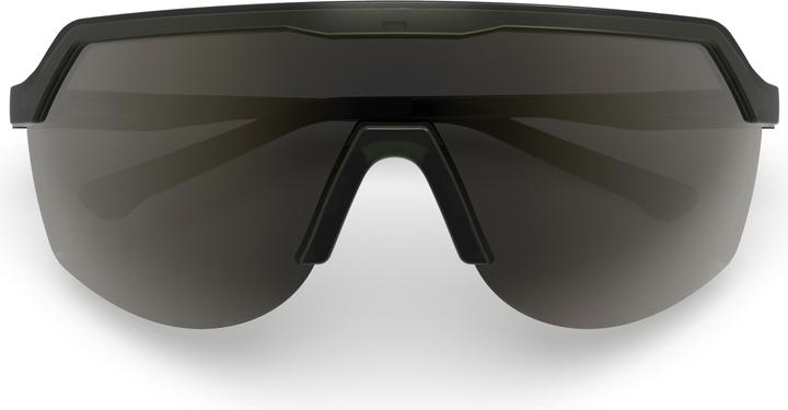 Actual product image Blank Sunglasses - Moss Green (Moss green mat, Brown)