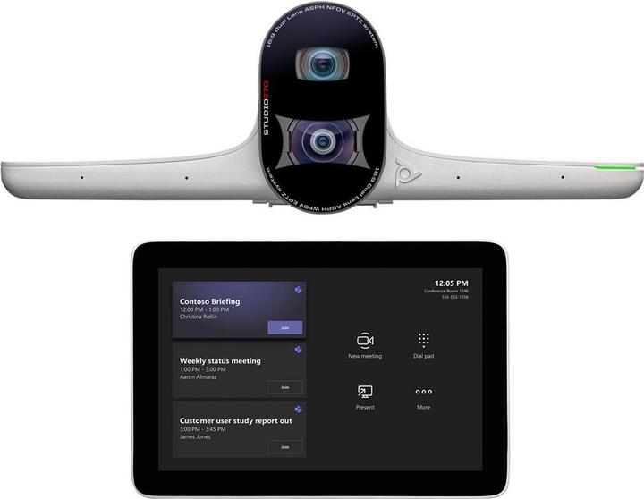 Produktbild Poly Large Room Kit incl. E70 camera, GC8 touch controller, Cable, USB3. to C, 2 x Pwr