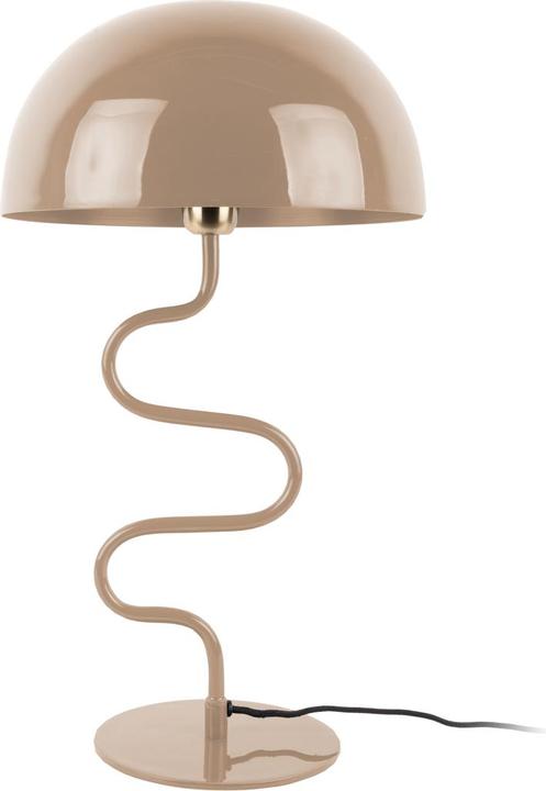 Produktbild Leitmotiv Tafellamp Twist - Metaal - Lichtbruin - 31x54x31 cm (BxHxD) - Soft Brown - E27/15W (E27)