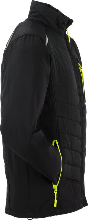 Actual product image Planam Stretchline work jacket winter jacket black size XXL (XXL)