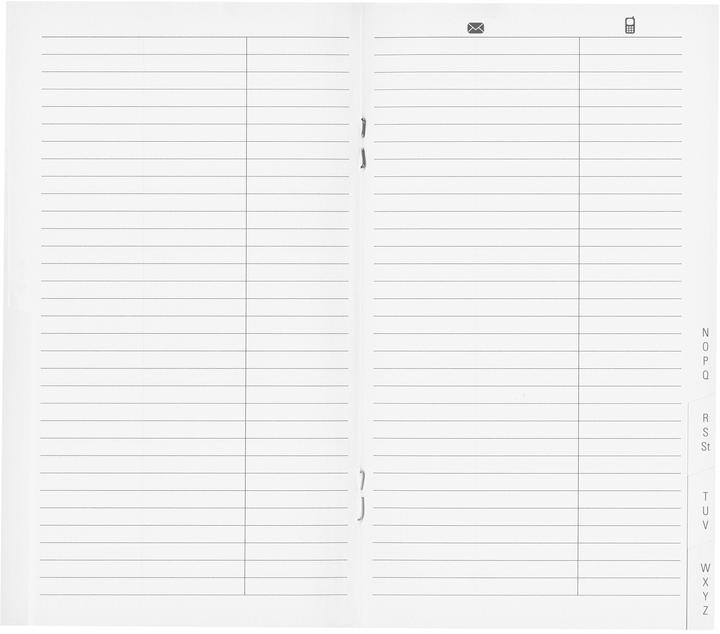 Immagine prodotto Biella Registro degli indirizzi 8,5x15,3cm 0853508.0 (A6)