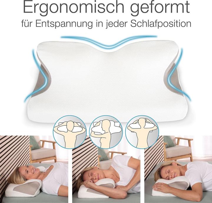 Produktbild Bestschlaf Nackenstützkissen Visco (32 x 13 x 60 cm)