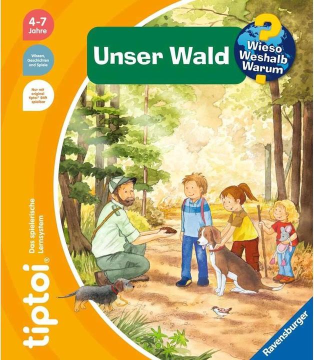 Produktbild tiptoi Wieso? Weshalb? Warum? Unser Wald (Deutsch, Patricia Mennen, Kerstin M. Schuld, 2023)