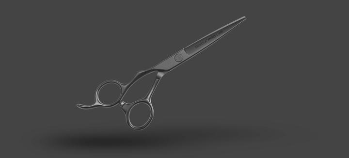 Image du produit Olivia Garden Silkcut PRO 5,75" LH Ciseaux de coupe de cheveux Matt Black (14.61 cm)