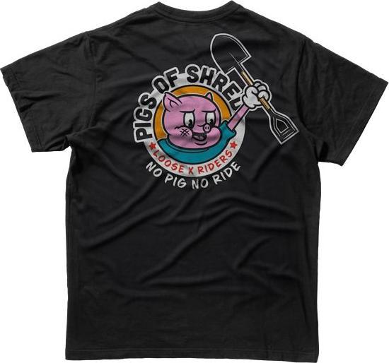 Actual product image Loose Riders No Pig No Ride (XS)