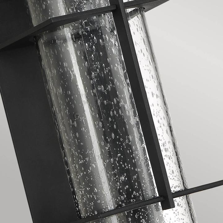 Actual product image Elstead Lighting Eames LED outdoor wall light 41cm Earth Black Clear IP44 (800 lm)