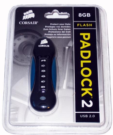 Produktbild Corsair Flash PADLOCK 2 (8 GB)