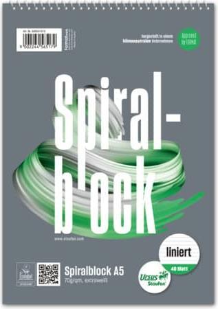 Produktbild Ursus Spiralblock (A5, Liniert)