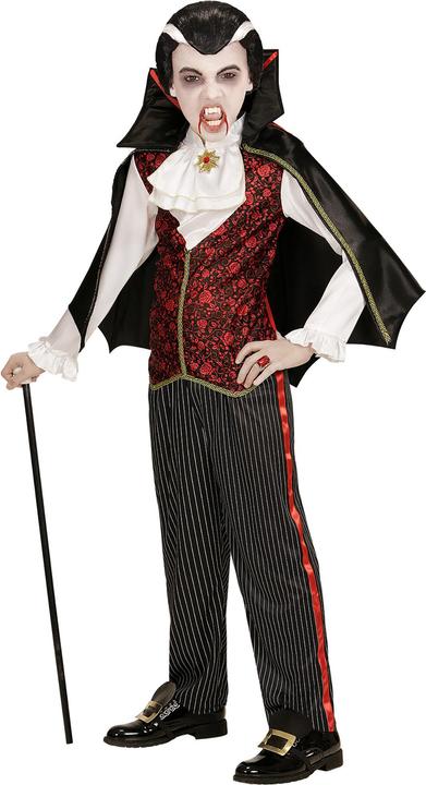 Produktbild Widmann VAMPIR (Weste mit Hemd und Jabot, Hose, Umhang), 116 cm / 4-5 Years (110)