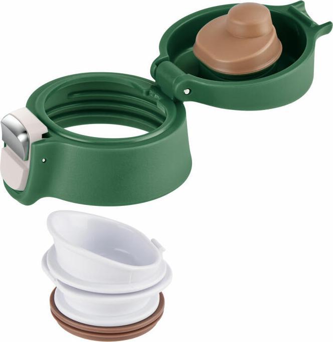 Actual product image Emsa Insulated drinking bottle LIGHT MUG, 0.4 litre, green (0.40 l)