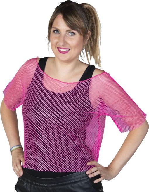 Actual product image MICA Festival Mesh top - for women - pink
