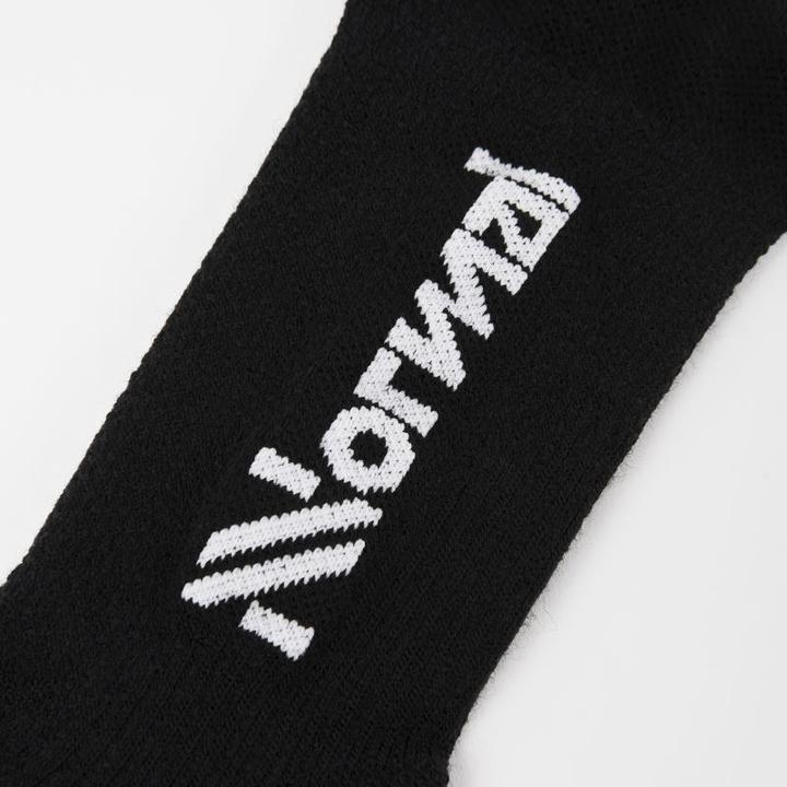Actual product image Nnormal Merino Socks Black (39 - 42)